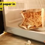 Parchment paper in microwave