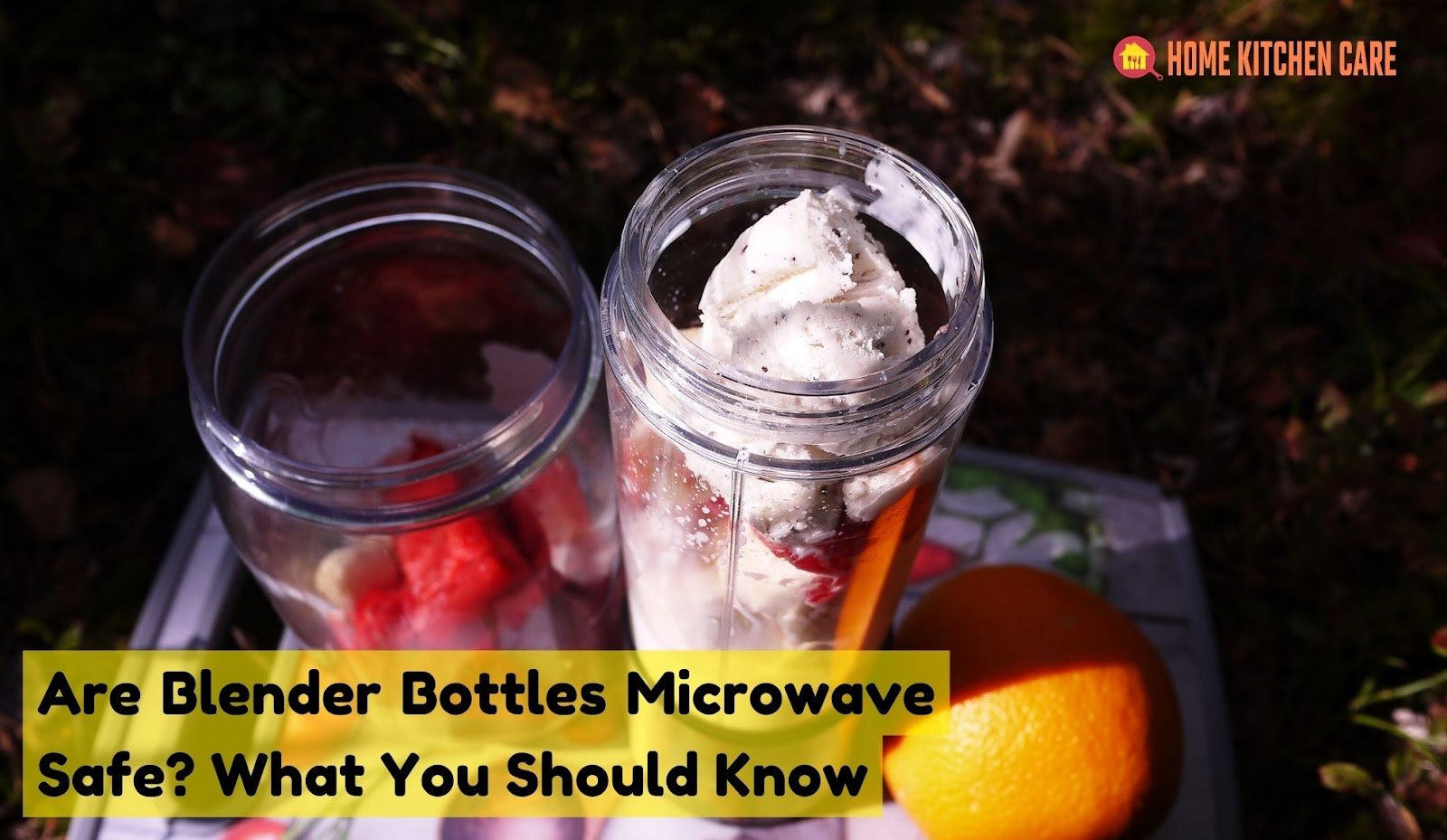 Are Blender Bottles Microwave Safe
