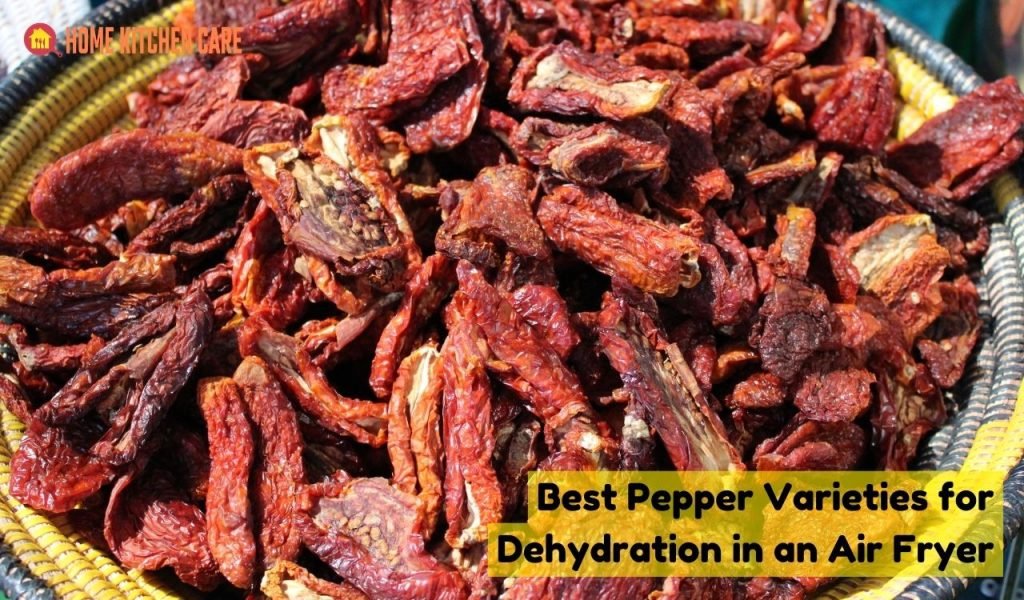 Best Pepper Varieties for Dehydration in an Air Fryer