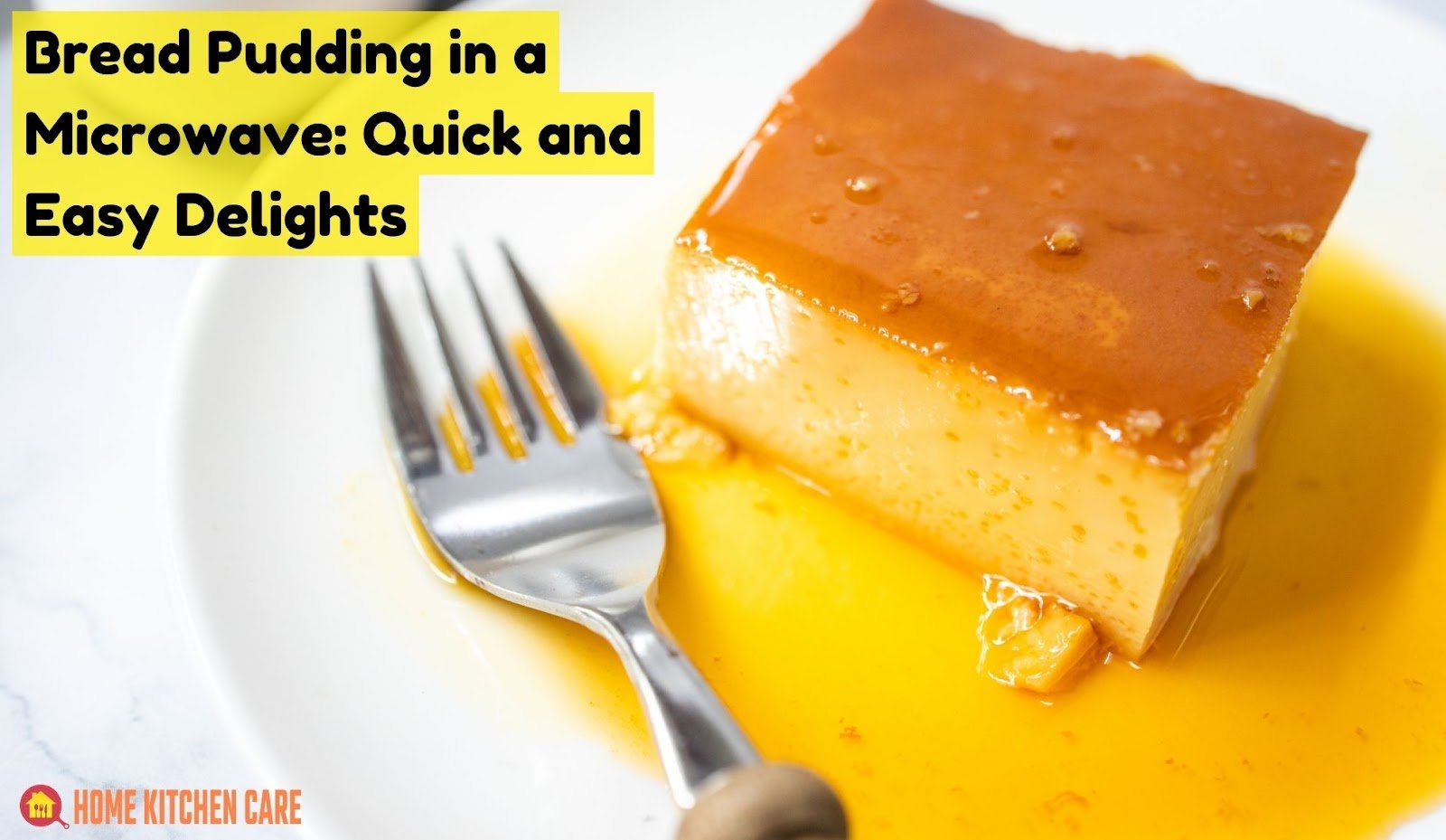 Bread Pudding in a Microwave