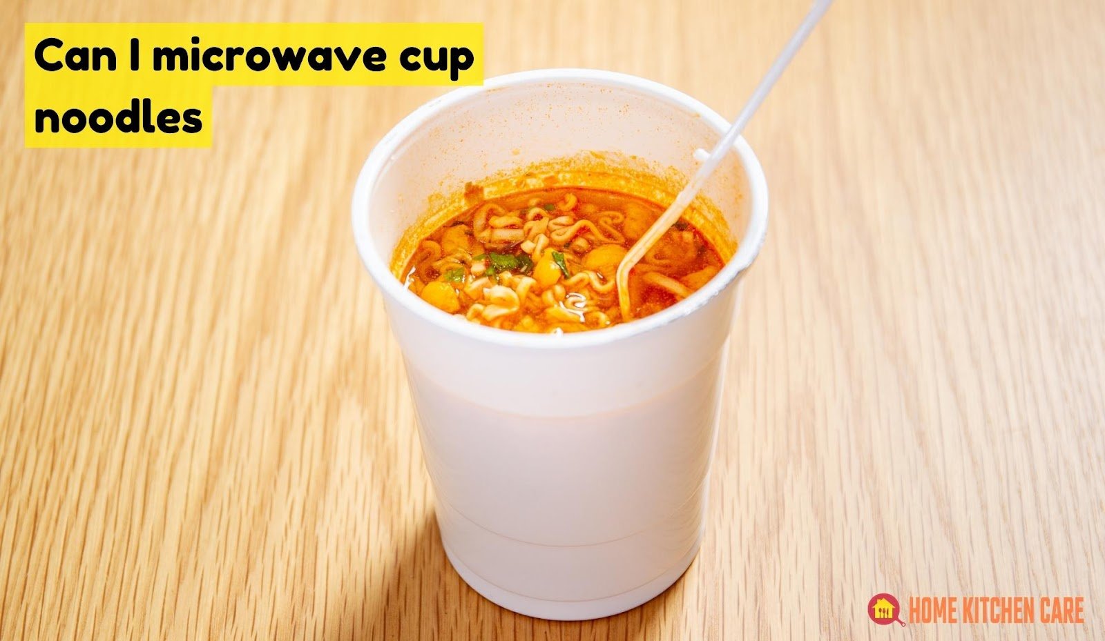 Can I Microwave Cup Noodles