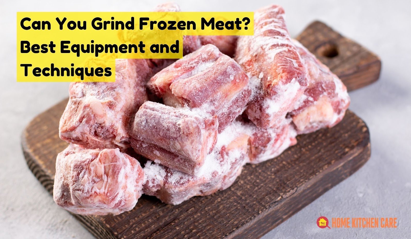 Can You Grind Frozen Meat