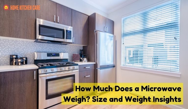 How Much Does a Microwave Weigh