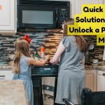 How to unlock a panasonic microwave