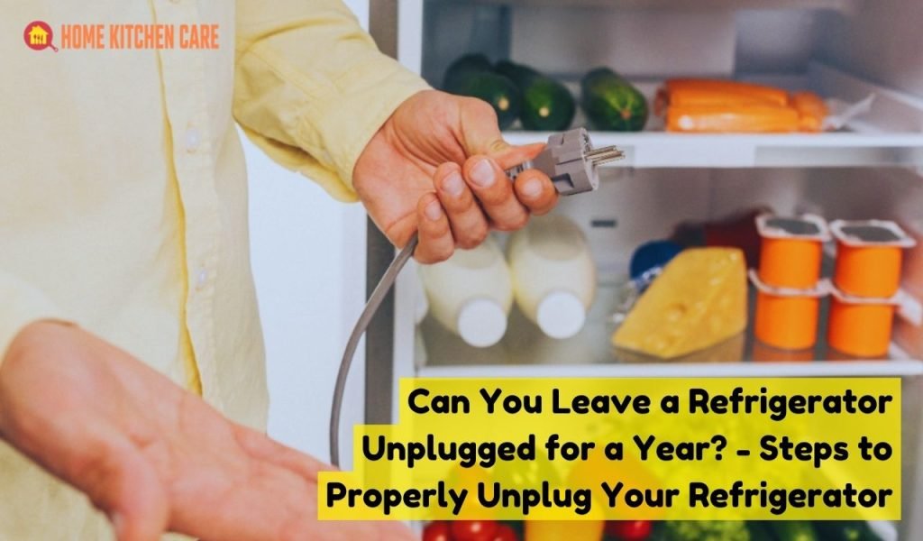 EnergySaving Tips Can You Leave a Refrigerator Unplugged for a Year?