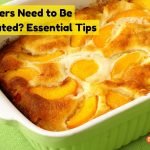 Do cobblers need to be refrigerated