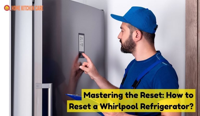 How to reset a whirlpool refrigerator