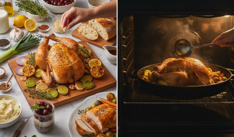 Classic Roasted Chicken Recipe with Crispy Golden Skin