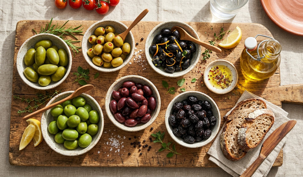 The Complete Guide to Different Types of Olive: Varieties, Flavors, and How to Use Them